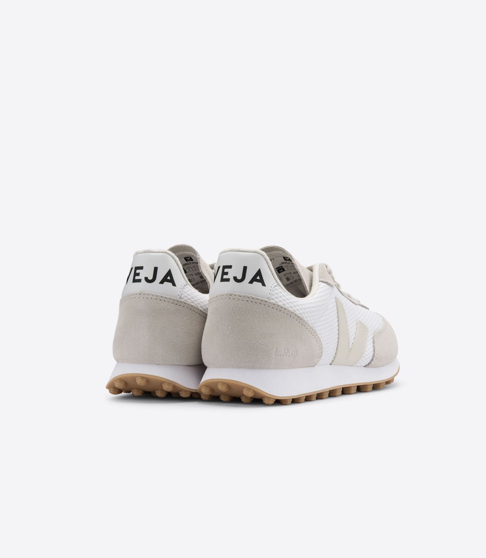 Veja Sneakers Mens - Rio Branco Alveomesh - White/Beige - 4251YXSJB